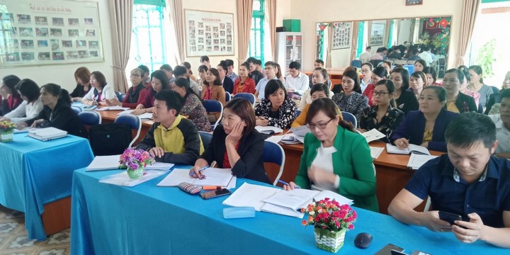Phòng giáo dục và đào tạo Tuần Giáo tổ chức tập huấn “đánh giá học sinh tiểu học theo thông tư 27/2020 của bộ giáo dục và đào tạo”